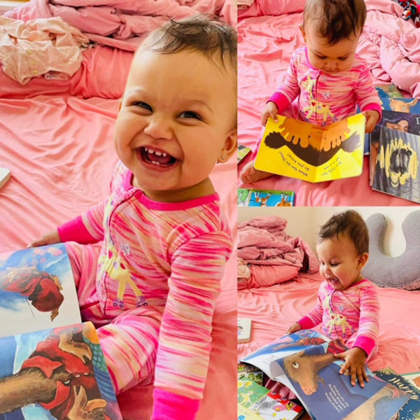A Book of My Own baby loves books